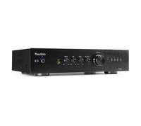 Audizio AD200B 2-Channel HiFi Stereo Amplifier, Home Audio Amplifier, High-Performance Home Stereo Amplifier with 200W Power Output, RCA and Bluetooth Connectivity, Sleek Black Design