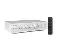 Audizio AD420A 2-Zone Multi Room HiFi Amplifier with Bluetooth | Home Stereo Amplifier | Powerful Home Amplifiers for Audio Systems | Aluminium Design for Superior Performance