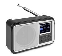 Audizio Anzio DAB+ FM Digital Radio Portable Speaker with Bluetooth - Silver
