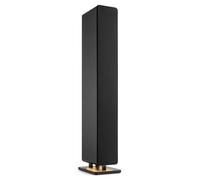 Audizio ARCO Floor Standing Bluetooth Tower Speaker with DAB+ & FM Radio, 160W Built-In Amplifier, Optical TV Input, USB Playback, HiFi Speaker, Black Finish