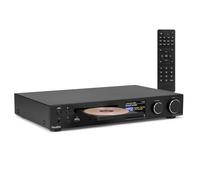 Audizio Bolzano Internet Radio Receiver, DAB, CD Player, WiFi, Bluetooth | FM, USB, optical input, sleep timer, wireless remote control, all-in-one