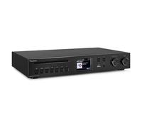 Audizio Brescia HiFi Streaming Amp - CD Player, Bluetooth, Internet Radio | Spotify connect, 120W amplifier, digital inputs, 30,000+ stations, DAB/FM, colour screen, wireless remote, cables included