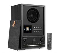 Audizio Canzo Internet DAB+ Radio Bookshelf Speaker with Bluetooth - Dark Grey