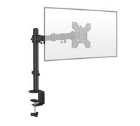 Audizio CMA10 PC Monitor Arm Desk Mount for 13-32" Screens, Fully Adjustable Computer Monitor Bracket, Detachable VESA, Cable Management, 360° Rotation, Office & Gaming