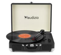 Audizio RP116BK Briefcase Record Player with Bluetooth Output - Portable Vinyl