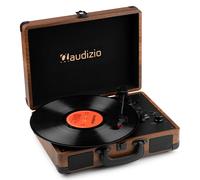 Audizio RP116W Briefcase Vinyl Record Player with Bluetooth Output & Speakers