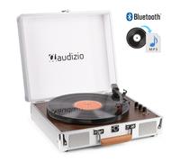 Briefcase Record Player Built-in Speakers Bluetooth, USB Vinyl to MP3, Aluminium