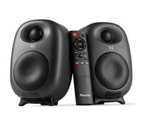 Audizio RS60 Active Bookshelf Studio Monitor Speaker Set 120W - Bluetooth 5.0, Optical & AUX Input, Remote Control, Ultra Compact Home Studio & Gaming DJ Speakers