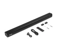 Audizio SB90 Wall Mountable TV Soundbar with HDMI ARC, Bluetooth 90W, Optical and AUX Inputs, USB Playback, Remote Control, Soundbar for TV, PC and Monitor