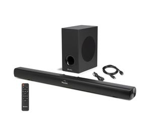 Audizio SB92SW 2.1 TV Soundbar and Wireless Subwoofer with HDMI ARC, Optical