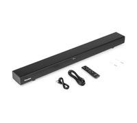 Audizio SB95 Wall Mount TV Soundbar with HDMI ARC, Bluetooth 5.3, USB player, optical, AUX and remote, 120W 2.2 channel Soundbar for tv, monitor, PC and home audio setups