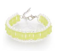 AUDLFXDIY Bracelet Jade Design, Crystal Bracelet for Sleep - Unique design, suitable for elders, mothers, friends, L, Crystal Gemstone, crystal