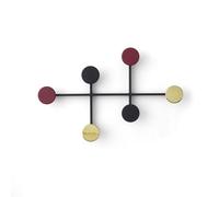 Audo Afteroom Coat Rack Black/ Brass