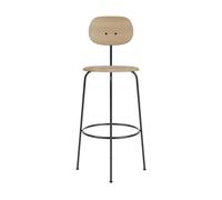 Audo Afteroom Plus Bar Stool H106 Black/ Natural Oak