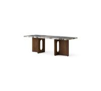 Audo Androgyne Coffee Table 120x45 Dark Stained Oak/Grey Galaxy