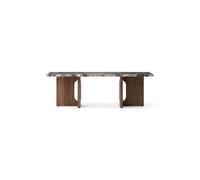 Audo Androgyne Coffee Table Walnut/Grey Galaxy