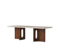 Audo Androgyne Coffee Table Walnut/ Kunis Breccia Sand