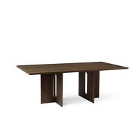 Audo Androgyne Dining Table Rectangular 210x109 cm Dark Stained Oak