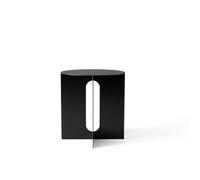 Audo Androgyne Side Table Ø40 Black Steel