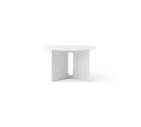 Audo Androgyne Side Table Ø63 Ivory