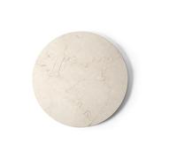 Audo Copenhagen - Androgyne Tabletop Ø42 cm, Crystal Rose Marble - Ivory