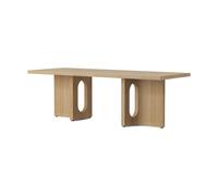 Audo Copenhagen Androgyne lounge table Natural oak