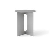 Audo Copenhagen Androgyne side table Ø40x43 cm Brushed steel