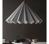 Audo Copenhagen Audo Dancing pendant light, white, Ø 95 cm, felt