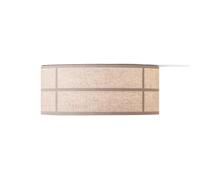 Audo Copenhagen Audo Hashira ceiling light, natural colour, linen, Ø 50 cm