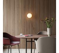 Audo Copenhagen Audo LED ceiling lamp TR Bulb, brass/white, dimmable