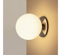 Audo TR Bulb Wall/ Ceiling Light Polished Steel