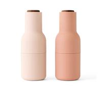 Audo Copenhagen Bottle Grinder spice mill 2-pack nudes (wallnutslid)