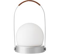 Audo Copenhagen - Carrie Table Lamp Portable, Brushed Aluminium - Brushed Aluminium