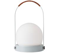 Audo Copenhagen - Carrie Table Lamp Portable, Linen Blue - Linen Blue