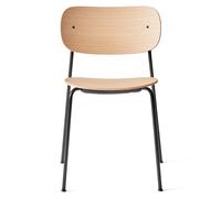 Audo Copenhagen Co dining chair black legs Oak