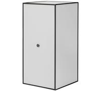 Audo Frame Cabinet 70 w. Door & 2 Shelves Light Gray