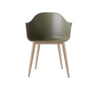 Audo Copenhagen Harbour chair oak legs Olive