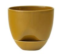 Audo Copenhagen Hydrous flower pot Ø12 cm Ochre