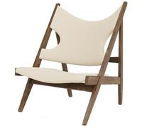Audo Copenhagen - Knitting Lounge Chair, Walnut / Logan Jasmine - Walnut