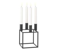 Audo Copenhagen Kubus 4 candle holder black