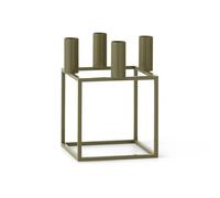 Audo Copenhagen Kubus 4 candle holder Olive