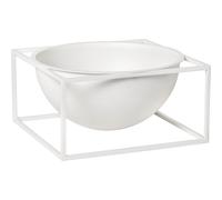 Audo Copenhagen Kubus bowl large low white