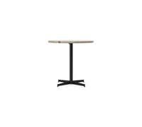 Audo Nook Dining Table Ø80 Black/ Kunis Breccia