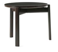 Audo Copenhagen - Passage Coffee Table Dark Oak, Ø50 cm - Dark Oak