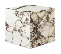 Plinth Cubic Side table Audo Rose Marble Calcatta - 5709262036196