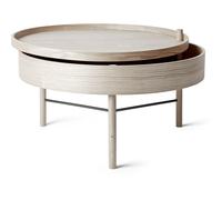 Audo Copenhagen - Turning Table, White Oak ø65 cm - White Oak