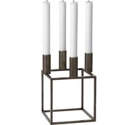 Audo Copenhagen - Kubus 4 Candle Holder, Copper - Copper