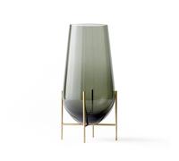 Audo Echasse Vase Large Burnt/Brushed Brass
