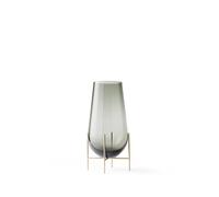Audo Echasse Vase Small Burnt/Brushed Brass