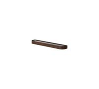Audo Epoch Shelf With Hooks 118 Dark Stained Oak/ Black